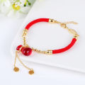 Rope Bracelet Woman Good Luck Money Bag Adjustable Women Bracelet Red J3001 Hot Sale Creative Alloy Unisex Charm Bracelets